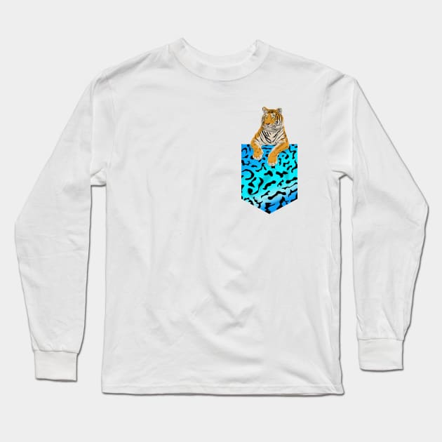 A Exotic Pocket Long Sleeve T-Shirt by Sachpica